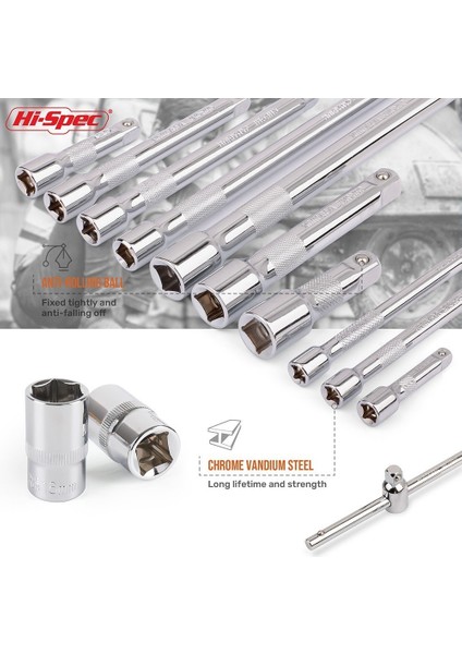 3 8 Inç Tarzı 50 mm Soket Anahtar Uzatma Çubuğu Ratchet Soket Tork Anahtarı Bağlantı Çubuğu Darbe Soket Uzatma Aletleri (Yurt Dışından) modelleri