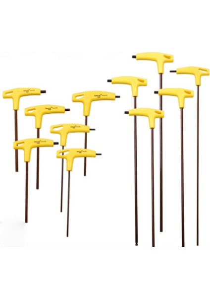 H4-400MM Düz Kafa Stili Uzun T-Grup Içinde Allen Anahtar Düz Toplu Başlı Metrik Hex Soket Tornavida El Aletleri Araç Bisiklet Motor Tamir (Yurt Dışından) fırsatları