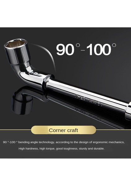 15MM Tarzı L-Şekilli Boru Yuvası Anahtarı Araba Tamir Aracı Seti Hexagonal Anahtar El Aracı Seti Wrench Tool Seti (Yurt Dışından) fırsatları