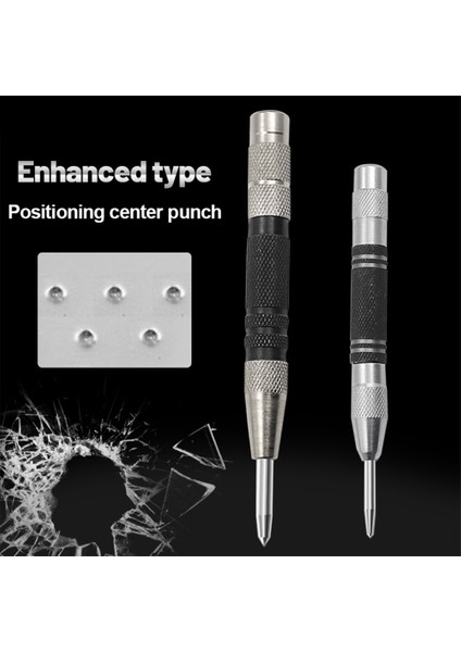 128 mm Süper Güçlü Otomatik Merkez Punch Kerner Lokatör Pozisyonlama Yay Yüklü Ayarlanabilir Işaretleyici Ahşap Cam Pres Dent Metal Matkap (Yurt Dışından) indirimleri