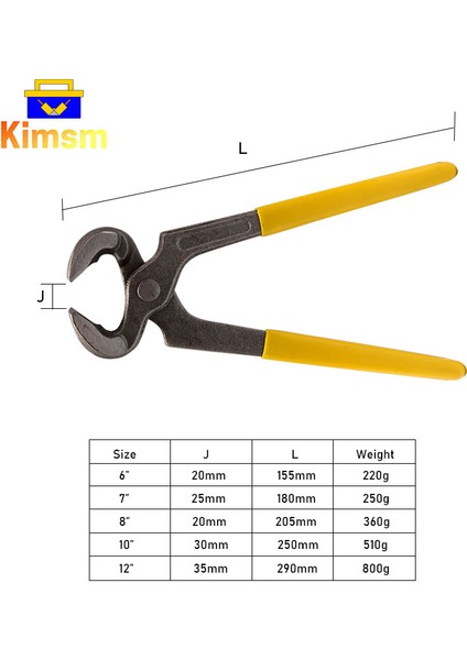 10 Inç Tarzı Karbon Çelik Pense Çok Fonksiyonlu Tutma Çivi Sökücü Ahşap Işçiliği Dıy Marangoz El Aletleri Tel Kesme Onarım Pense (Yurt Dışından) fırsatları