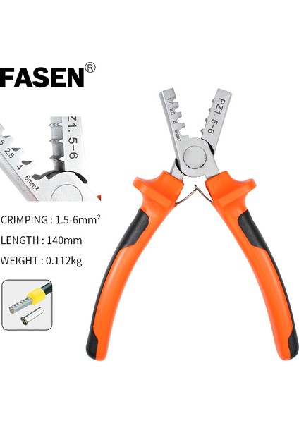 Pz0.5-16 Tarzı Pz Pz1.pz Mini Tipi Krimp Pense Boru Uç Krimp Pense Elektrikli Araçlar Kiti (Yurt Dışından)