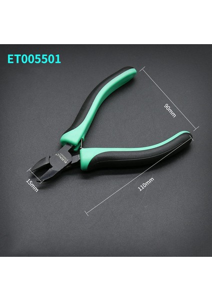 ET005501 Stili Elecall Çok Fonksiyonlu Kesici Kesici Pense Donanım Mini Aracı Pense Cımbız Kelepçeler Çok (Yurt Dışından)