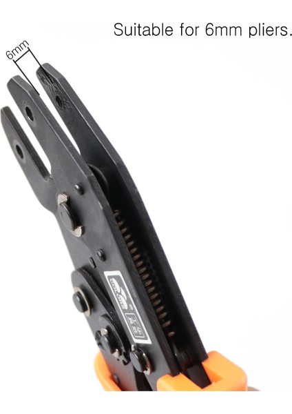 SN-02C Tarzı Sn Krimp Pense Çene Pense Kalıpları Fiş Tüp Izolasyonlu Izole Edilmemiş Koaksiyel Kablo Uçları 28B Terminal Değiştirilebilir Krimp Kalıbı 6mm (Yurt Dışından) fırsatları