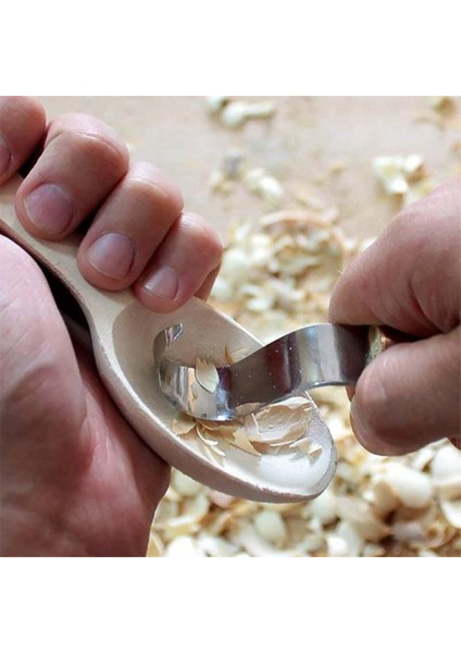 1 Adet Tip 4 Ahşap Oyma Bıçak El Alet Seti Ahşap Oyma Bıçak Dıy Soyma Ahşap Kaşık Oyma Bıçağı Paslanmaz Çelik (Yurt Dışından)