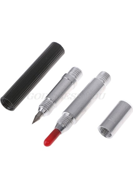 Çift Uçlu Keskin Tungsten Çelik Uç Çizici Kalem Seramik Cam Kabuk Metal Inşaat Işaretleme (Yurt Dışından) fiyatları