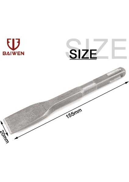 4 Adet Set 4 Parça Duvar Dövme Seti Uç Oyuğu Oluk Çekiç Düz Uç Keski Elektrikli Çekiç Matkap Ucu Beton Tuğla Duvar Delme Kare Shank (Yurt Dışından)