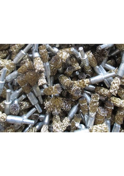 Çelik Tel 10X6MM Başlık: 6mm Çaplı Kolu Olan Pas Çıkartma Deburring Elektrikli Taşlama Tekerleği Paslanmaz Çelik Tel Fırça Dosyası NO.C0217 (Yurt Dışından)