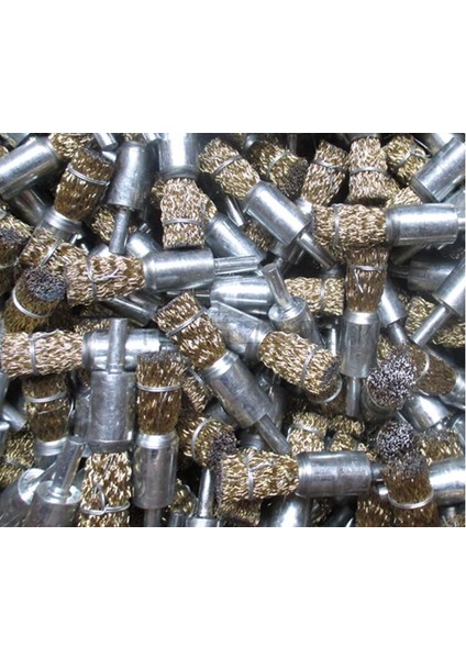 Çelik Tel 10X6MM Başlık: 6mm Çaplı Kolu Olan Pas Çıkartma Deburring Elektrikli Taşlama Tekerleği Paslanmaz Çelik Tel Fırça Dosyası NO.C0217 (Yurt Dışından)