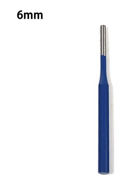 6 mm 1 Adet mm Çelik Yuvarlak Kafa Punch Set Tutma Yuvarlak Punch Aracı Kiti Profesyonel Boş Uç Başlangıç Pense (Yurt Dışından)