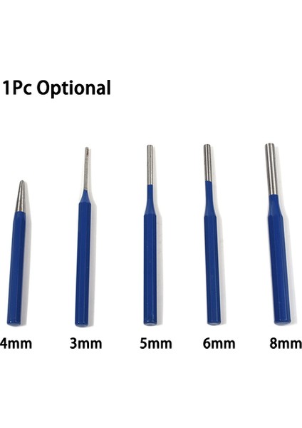 5 mm 1 Adet mm Çelik Yuvarlak Kafa Punch Set Tutma Yuvarlak Punch Aracı Kiti Profesyonel Boş Uç Başlangıç Pense (Yurt Dışından)