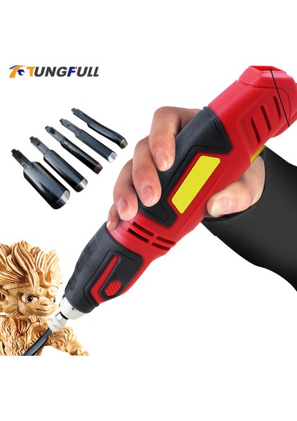 4'lü Ayarla Köknar Oymacılığı Için Elektrikli Oyma Bıçağı Oyma Kalem Ahşap Oyma Kalem Ahşap Kesici (Yurt Dışından) fırsatları