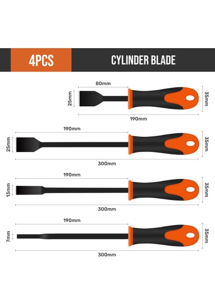 T1074567 Düz Oyma Tırpan Yağlı Motor Silindir Temizleme Bıçağı Kazıyıcı El Aleti Kaymaz Araç Onarım Temizleme Aracı (Yurt Dışından) modelleri