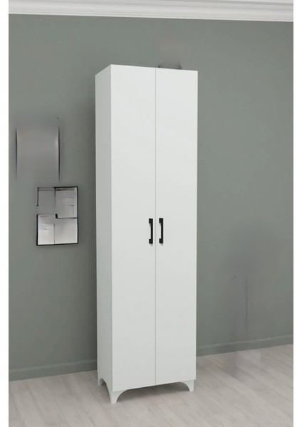 Çok amaçlı 8 Raflı Mdf Dolap