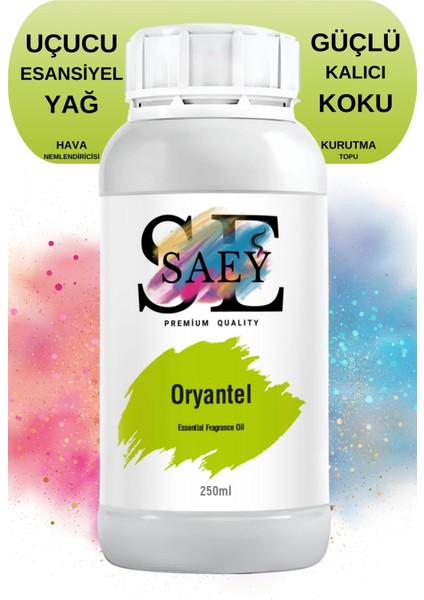 Oryantel Esansiyel Uçucu Koku Yağ Buhurdanlık Yağı Difüzör Esansı Hobi Esans 250ml