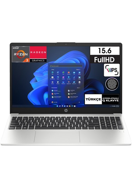 255 G10 Amd Ryzen 3 7330U 8 GB 256 GB SSD Windows 11 Pro 15.6 Inç Full Hd IPS Laptop 9G1G1ETCB1