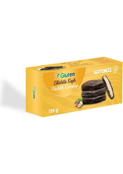 Glutensiz Çikolata Kaplı Kurabiye 120G