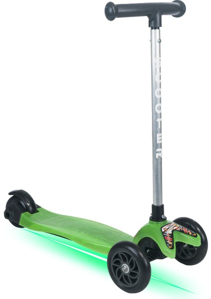 Colorwase LED Işıklı 4 Kademe(50-65 Cm) Ayarlanabilir 3 Tekerlekli Scooter fiyatları