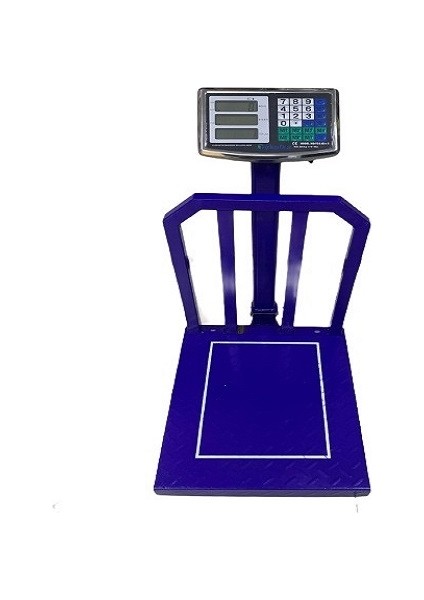 Teknika Elektronik Dijital Korumalı Terazi Baskül Mavi 300 kg