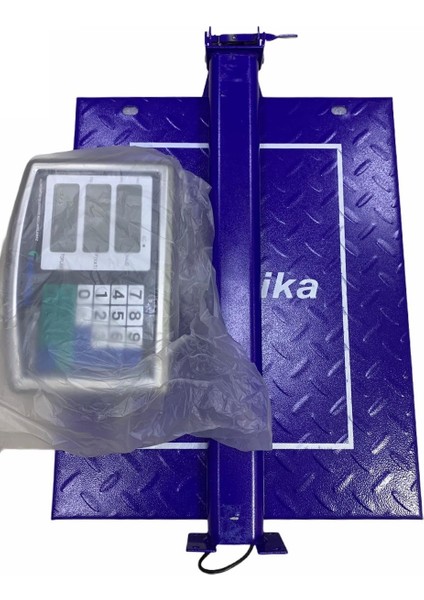 Teknika Elektronik Dijital Korumalı Terazi Baskül Mavi 300 kg fiyatları