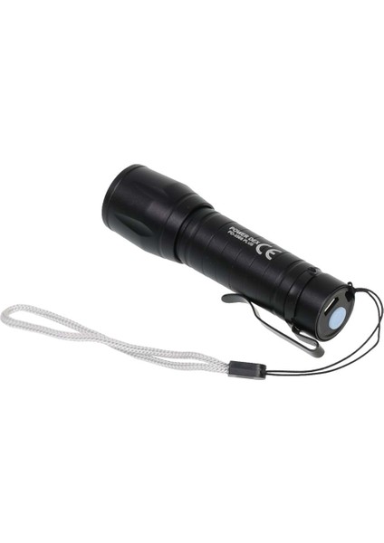 Şarjlı Metal Yağmur Suyu Geçirmez Xpe Cob Led'li El Feneri PD-5568