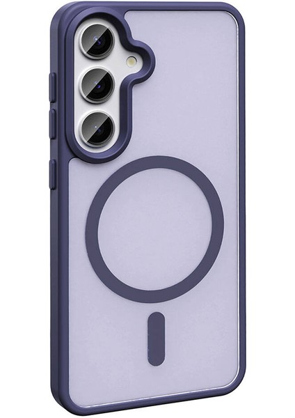 Samsung Galaxy S25 Kılıf Sio Magsafe Özellikli Mat + Ekran Koruyucu