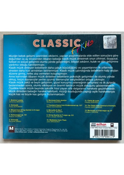 Classic For Kids CD