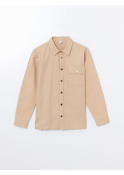 Lcw Kids Uzun Kollu Erkek Çocuk Gömlek Ceket