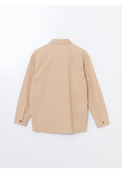 Lcw Kids Uzun Kollu Erkek Çocuk Gömlek Ceket modelleri