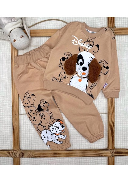 Erkek Bebek Disney Dalmaçyalı Köpek Alt Üst Takım