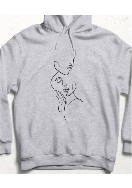 Together Is Beautiful: Love Sweatshirt Gri