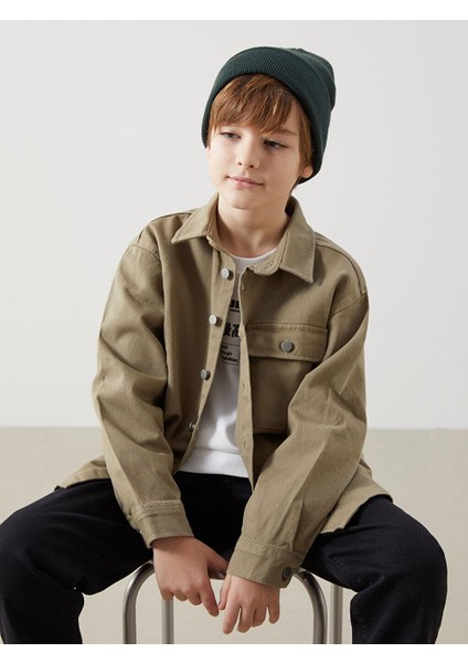 Lcw Kids Uzun Kollu Erkek Çocuk Gömlek Ceket