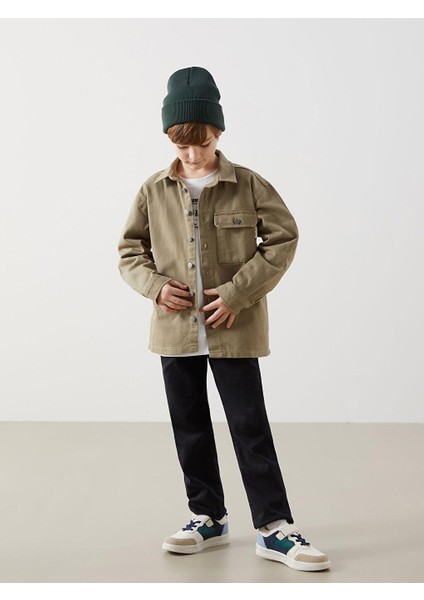 Lcw Kids Uzun Kollu Erkek Çocuk Gömlek Ceket