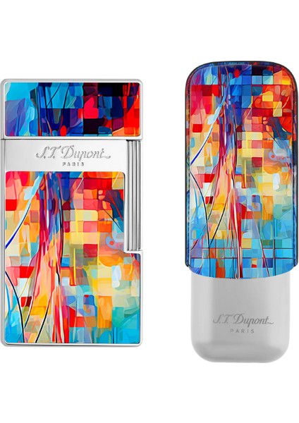 Biggy Graff'ty Çakmak Kılıf Ikili Puro Seti