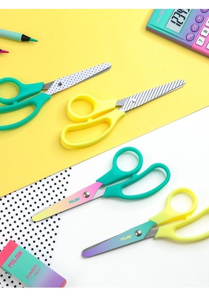 Sunset 13.5 Cm. Çocuk Makası (Paslanmaz Çelik) indirimleri