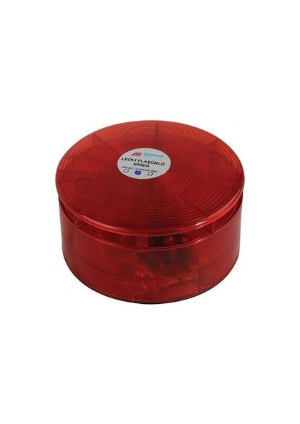 Ledli Flaşörlü Elektronik Siren 12V