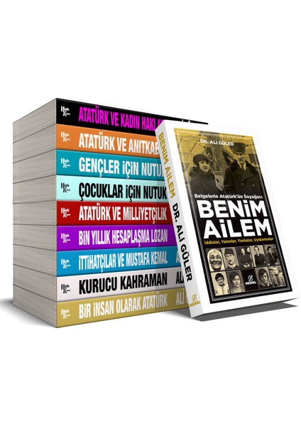 Atatürk Kütüphanesi Kitap Seti 10 Kitap Bir Arada