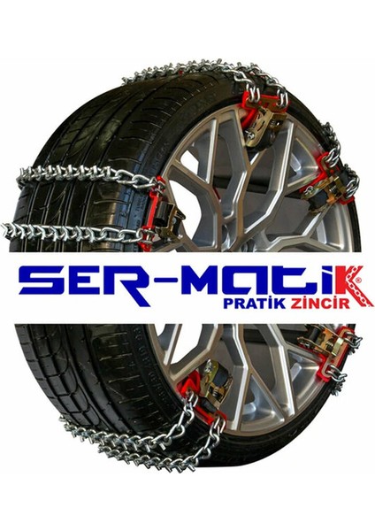 Pratik Kar Zinciri Takviyeli Serme Patinaj Zinciri "m" Ölçü