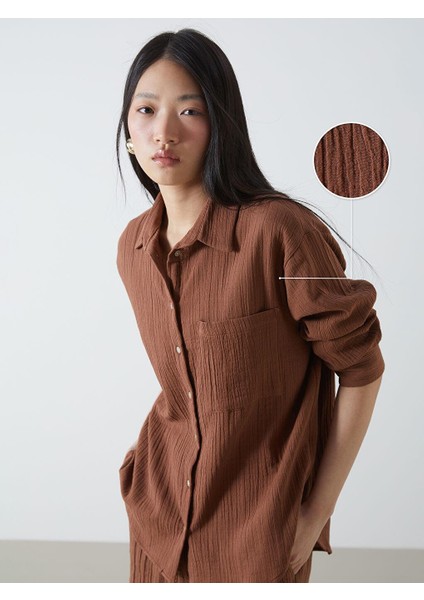 Lcw Vision Loose Fit Kadın Gömlek