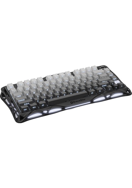 Mercury K1+M1 Pro Kablosuz Rgb Işıklı Mekanik Q Gaming Klavye ve Optik Mouse Seti, Siyah