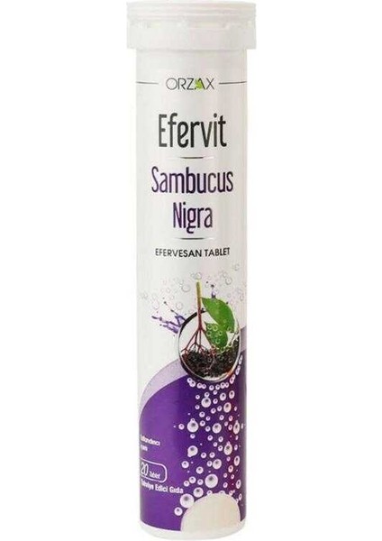 Efervit Sambucus Nigra 20 Efervesan Tablet
