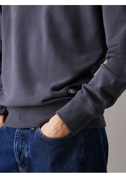 Woven Label Crew Neck modelleri