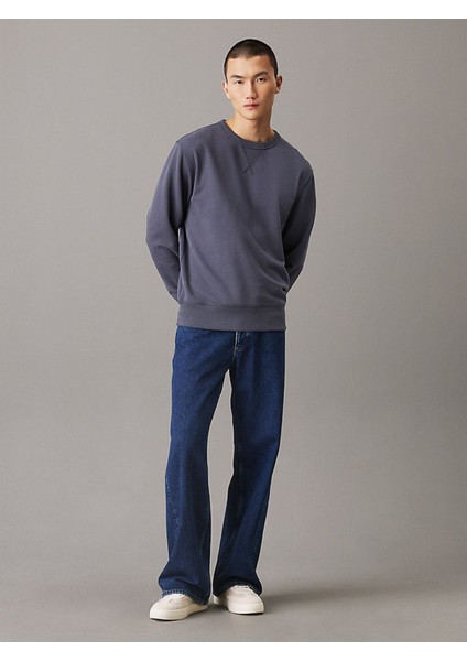 Woven Label Crew Neck fırsatları