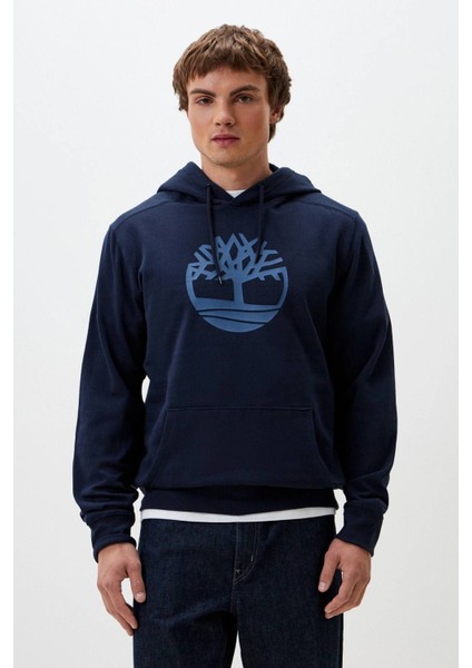 Kennebec Rıver Tree Logo Hoodie