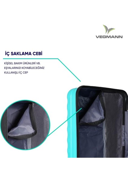 Delphin Kırılmaz Dayanıklı Garantili Valiz & Bavul