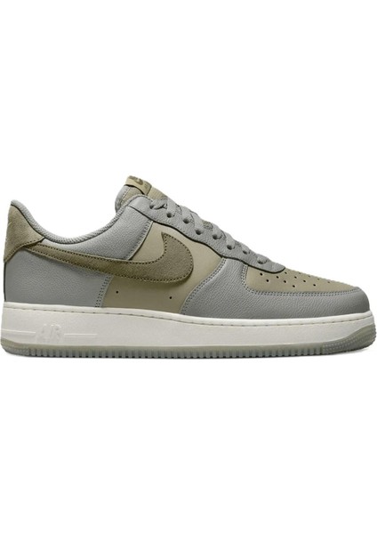 Air Force 1 '07 Lv8 Leather Unisex Sneaker Swoosh Hakiki Deri Günlük Spor Ayakkabı Yeşil