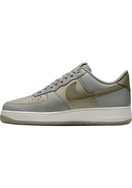 Air Force 1 '07 Lv8 Leather Unisex Sneaker Swoosh Hakiki Deri Günlük Spor Ayakkabı Yeşil