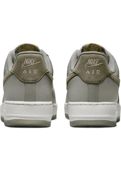 Air Force 1 '07 Lv8 Leather Unisex Sneaker Swoosh Hakiki Deri Günlük Spor Ayakkabı Yeşil