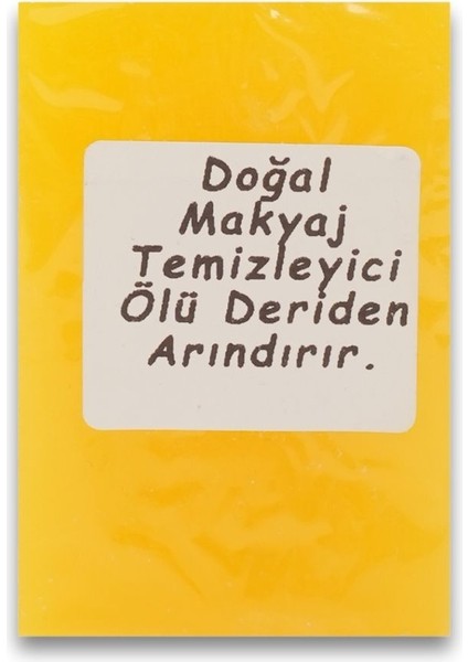 Makyaj Temizleme Sabunu Doğal Makyaj Temizleyici Sabun 125 gr fiyatları
