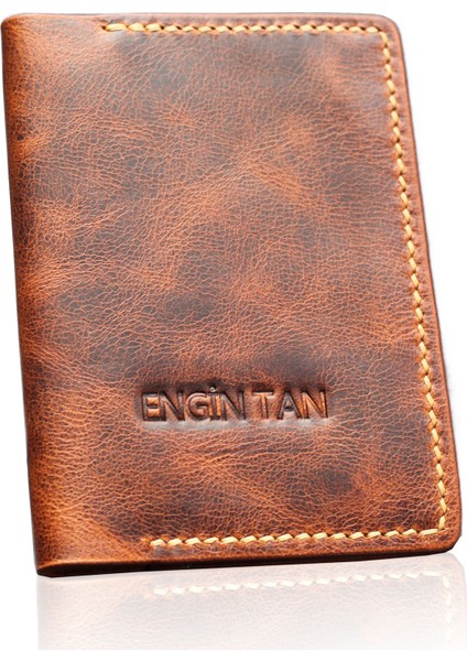 Hakiki Deri Taba Ruhsat Kabı - Isme Özel